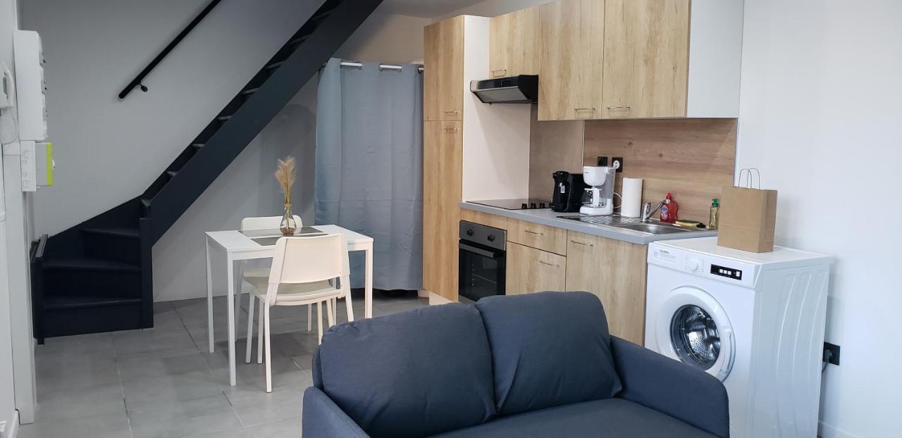 La Mine D'Or - Wifi - Parking Prive Apartment Lens Bagian luar foto