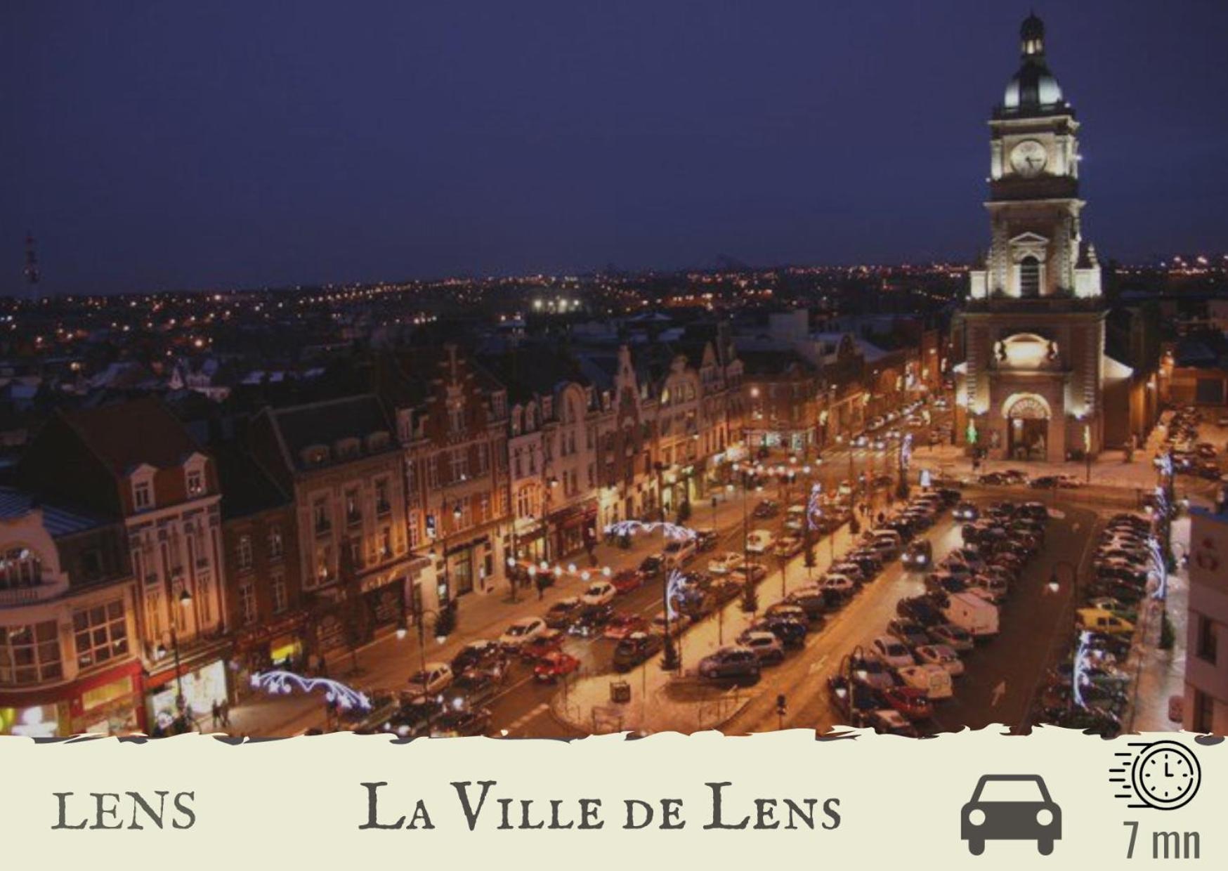 La Mine D'Or - Wifi - Parking Prive Apartment Lens Bagian luar foto